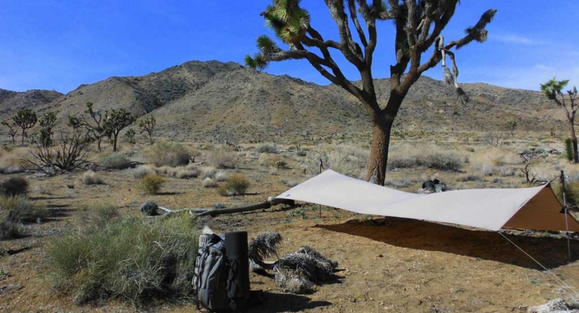 backpacking course for teens in joshua tree